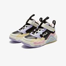 FILA 斐乐 女小童（26-32）儿童板鞋女童鞋魔术贴经典板鞋