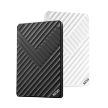 科硕（KESU）移动硬盘USB3.0安全加密高速存储 1TB-双盘备份+硬盘包 K205-魅力黑