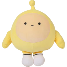 plus会员:威尔通 正版蛋仔派对毛绒玩具 蛋仔黄色28cm