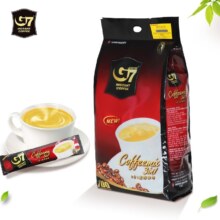 PLUS会员：G7 三合一速溶咖啡1600g(16 克×100条)办公学习 原味100条