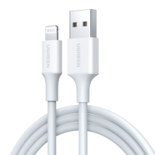 绿联MFi认证苹果充电线快充数据线 适用iPhone14/13Pro/12/11/8手机iPad平板车载USB充电器Lightning线