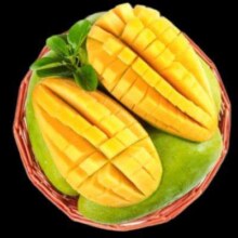 PLUS会员：集南鲜 海南大青芒 5斤含箱优大果（单果200g-300g）*2件