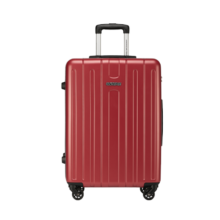 美旅拉杆箱 时尚质感条纹万向轮旅行大学生行李箱女密码箱旅行箱 TC3 TC3-红色 28英寸