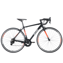 喜德盛（xds） 公路自行车RC200运动骑行通勤学生成人青少年700C变速车赛车单车 黑橙510mm(175-185身高）