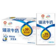 伊利 臻浓砖牛奶 多39%蛋白质  12月产 250ml*16盒/箱*2件