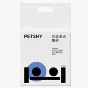 2日14点、限6000件、聚划算百亿补贴：PETSHY百宠千爱 豆腐混合猫砂除臭膨润土可冲厕所2.5kg