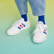 adidas 阿迪达斯 男小童小白鞋