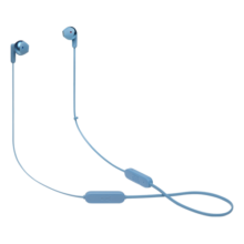 JBL TUNE215BT 无线蓝牙耳机 半入耳式运动耳麦 蓝牙5.0 Type-C极速充电 长续航 苹果安卓耳机 海岩蓝