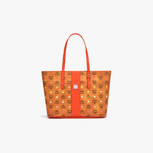 MCM Shopper Viseto系列 女士印花托特包 MWPBAFO02OI001
