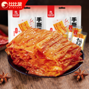 需首单、Plus会员:比比赞 BIBIZAN 手撕豆皮辣片400g