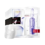 巴黎欧莱雅 欧莱雅（L'OREAL） 复颜玻尿酸导入膨润面膜 淡纹面膜 20片