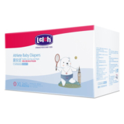 露安适（Lelch）体育之星纸尿裤XL84片(12-17kg)日用薄护适动 婴儿加大号尿不湿