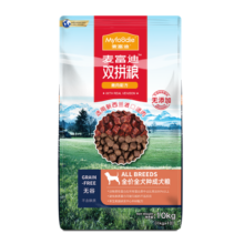 麦富迪（Myfoodie）无谷狗粮 鹿肉双拼成犬粮 大中小型犬通用型10kg