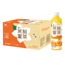 plus会员、概率券:统一 茉莉蜜茶 500ml*15瓶 *3件