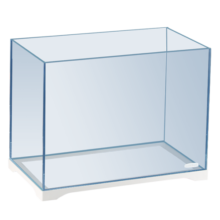 森森 超白玻璃小鱼缸HWK-600P裸缸款水草缸金鱼缸小型水族箱水草缸