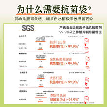 88VIP会员：Easy Your Home 易优家 抗菌辅食袋婴儿宝宝辅食分装袋密封袋小保鲜袋食品级36只
