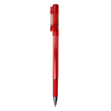 斑马牌（ZEBRA）真好中性笔 0.5mm子弹头签字笔 学生标记笔水性笔 C-JJ1 红色 5支装10.5元 (每满300减40,满3件8折,月销3000+)