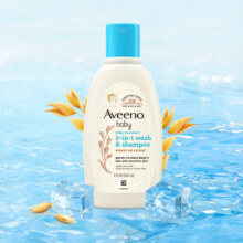 Aveeno/艾惟诺 婴儿倍护洗发沐浴露二合一 236ml