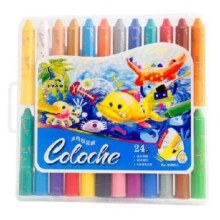 LPS 乐普升 X3020 学生水溶性旋转油画棒 24色盒装