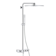 高仪（GROHE）德国进口恒温花洒套装 奥菲莉亚310淋浴系统 冷触置物台26507000