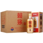 plus会员、京东百亿补贴：赖茅赖茅53度 金樽 酱香型白酒 500ml*6瓶 整箱装