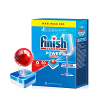 Finish 亮碟 ALL IN 1系列 多效合一浓缩洗涤块洗碗块 80块