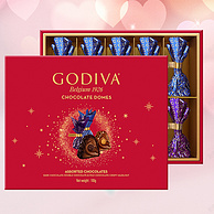 GODIVA 歌帝梵 臻粹双重夹心巧克力礼盒装 100g/10颗