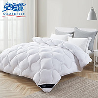 SOMERELLE 安睡宝 磨毛柔绒春秋被 科技白 150*215cm
