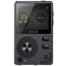 爱国者（aigo）EROS Q 蓝牙无损mp3音乐播放器 车载运动HIFI发烧DSD插卡迷你有屏学生随身听 灰色