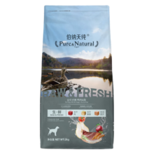 伯纳天纯冻干狗粮 0谷物成犬幼犬通用鸭肉&梨生鲜系列泰迪比熊金毛狗粮 0谷物鸭肉梨2KG