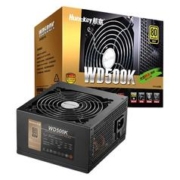 Huntkey 航嘉 WD500K 金牌（90%）非模组ATX电源 500W