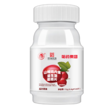 京东百亿补贴:哈药 山楂鸡内金益生菌咀嚼片 酸甜网红休闲零食糖 120片