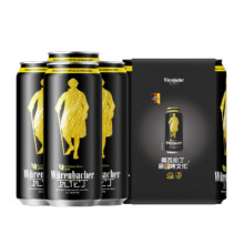 plus会员：瓦伦丁 黑啤酒500ml*4听