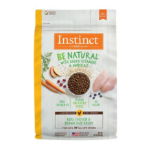 INSTINCT百利高蛋白猫粮Instinct本能经典冻干鸡肉优质蛋白成猫全猫粮无谷 无谷鸡配方11磅/5KG