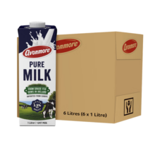 艾恩摩尔（AVONMORE）爱尔兰原装进口草饲全脂纯牛奶1L*6整箱礼盒装 高钙优质乳蛋白