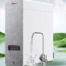 再降价、PLUS会员：Midea 美的 净水器家用净水机白泽1000G 5年RO反渗透