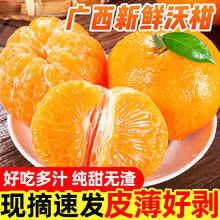鲜福林 广西沃柑水果新鲜大果整箱当季皇帝砂糖柑橘时令生鲜水果 3斤 （60-65mm)