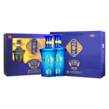puls会员：一品景芝 蓝淡雅 芝麻香52度 500mL*2瓶