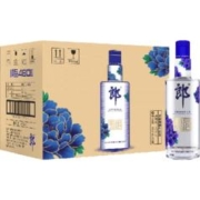 LANGJIU 郎酒 顺品郎蓝顺480ml*6装45度浓酱兼香型光瓶白酒纯粮酿造非原箱