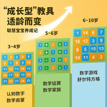 88VIP会员：TOI 图益 早教启蒙玩具数学磁性多功能百数板1盒数感训练男女孩3岁+