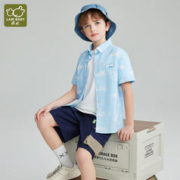 HAZZYS 哈吉斯 女童连帽卫衣