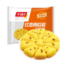 plus会员、需首购：千味央厨 红枣南瓜糕 花式免切米糕300g（每袋三角形10个圆形1个）
