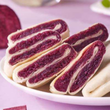 PLUS会员、需首单、概率劵：BIBIZAN 比比赞 紫薯芋泥饼面包500g整箱