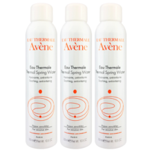 雅漾（Avene）舒泉喷雾300ml 定妆补水保湿 舒缓修护敏感肌 爽肤水化妆水护肤品 3件装