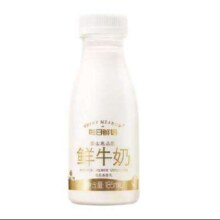 SHINY MEADOW 每日鲜语 鲜牛奶全脂 185ml*14瓶