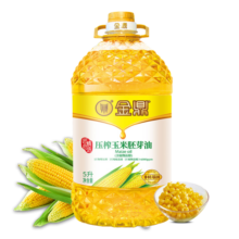 金鼎 食用油 匠心系列 非转基因 压榨玉米油5L 责任央企 中储粮出品