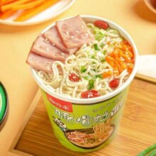 88VIP：嗨吃家 浓汤日式豚骨拉面浓方便面泡面速食 78g*6杯