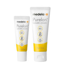 medela 美德乐 瑞士美德乐乳头膏防皲裂膏哺乳期纯羊脂膏37g+7g组合装