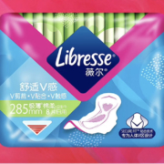 PLUS会员，需首购，需弹券:薇尔 日用卫生巾 V感系列285mm*8片