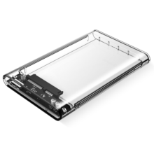 奥睿科(ORICO)移动硬盘盒2.5英寸USB3.0 SATA串口笔记本电脑外置壳固态机械ssd硬盘盒子 全透明2139U332.9元 (月销1000+)